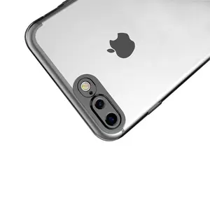 Casing Pelindung Ponsel iPhone 7, Casing Pelindung Ponsel Kulit PU Anti Jatuh untuk iPhone 7