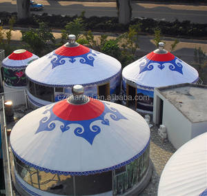 Tente de plein air en <span class=keywords><strong>yourte</strong></span>, tente de fête, à usage familial pour le déménagement, fabriqué en chine - Product Image 2