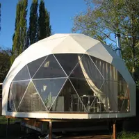 Tente igloo géometrique transparente, 6m 10m 20m 30m, dôme pour événements, festival