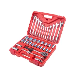 Vendita calda 37 pcs set di strumenti di riparazione automatica chiave regolabile set di chiavi combinate chiave inglese