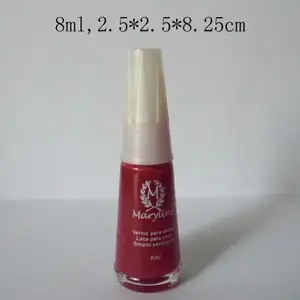 La venta caliente!!! Forma de cono 8 ml estilo de brasil de esmalte de uñas