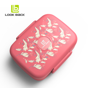 Thân Thiện Với Môi 1.3L PP Chất Liệu <span class=keywords><strong>Leakproof</strong></span> Trẻ Em <span class=keywords><strong>Bento</strong></span> Hộp Bền 5 Ngăn Ăn Trưa <span class=keywords><strong>Container</strong></span> Dễ Thương In Thiết Kế An Toàn Sử Dụng - Product Image 4