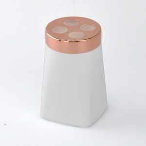 Diseño de Lujo 5 piezas rojo cobre poliestireno ecológico elegante Top Jingle juego de baño - Product Image 3