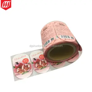 Body lotion private label stickers ,package label printing, double side printing label