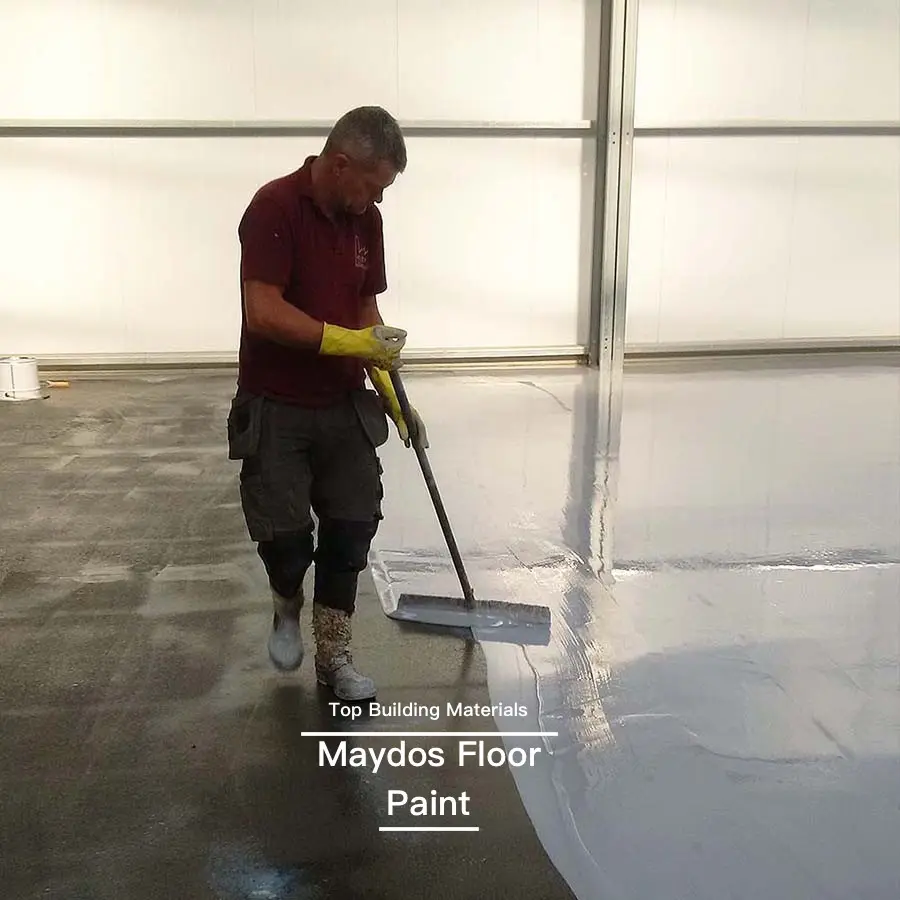 concrete epoxy resin high build paint self leveling floor 100% solid