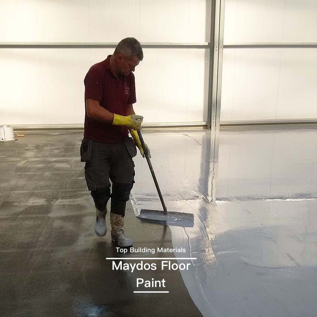 Concrete Epoxy Resin High Build Paint Self Leveling Floor 100% Solid