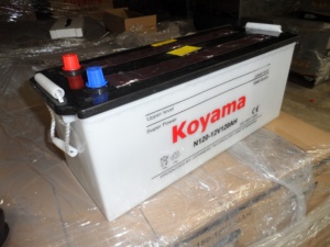 Großen rabatt dry ladeautobatterie 12V120Ah motor starten traktor batterie