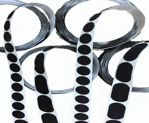 Экологически чистые и термостойкие самоклеящиеся нейлоновые ткани с крючками и петлями для одежды, аксессуары - Product Image 2