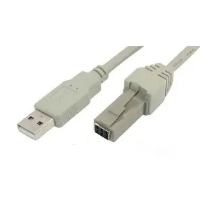 Hochwertiges 0,5 m graues USB A-Stecker 6-poliges Kabel für Drucker, Scanner kabel