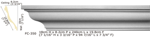 <span class=keywords><strong>Corniche</strong></span> décorative en PU <span class=keywords><strong>de</strong></span> haute qualité, belle et bon marché, en polyuréthane pour rideaux - Product Image 3