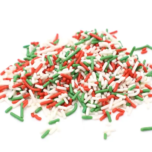 تزيين الكيك المكونات الحلو رش الحلوى عيد الميلاد رش جيمي