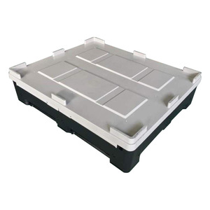 1200x1000x810mm gấp nhựa Pallet hộp có thể gập lại thùng cho rau và trái cây - Product Image 2