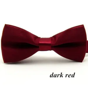 Kids solid color bow ties baby butterfly bow tie Bowtie Colorful Bowtie wholesale solid color plain dyed sd0005 all colour available