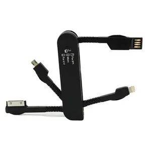 Organi zador De Cablel Reel 4 USB-Kabel Reise adapter All-in-One-Aufladung des Universal-Reise kabels