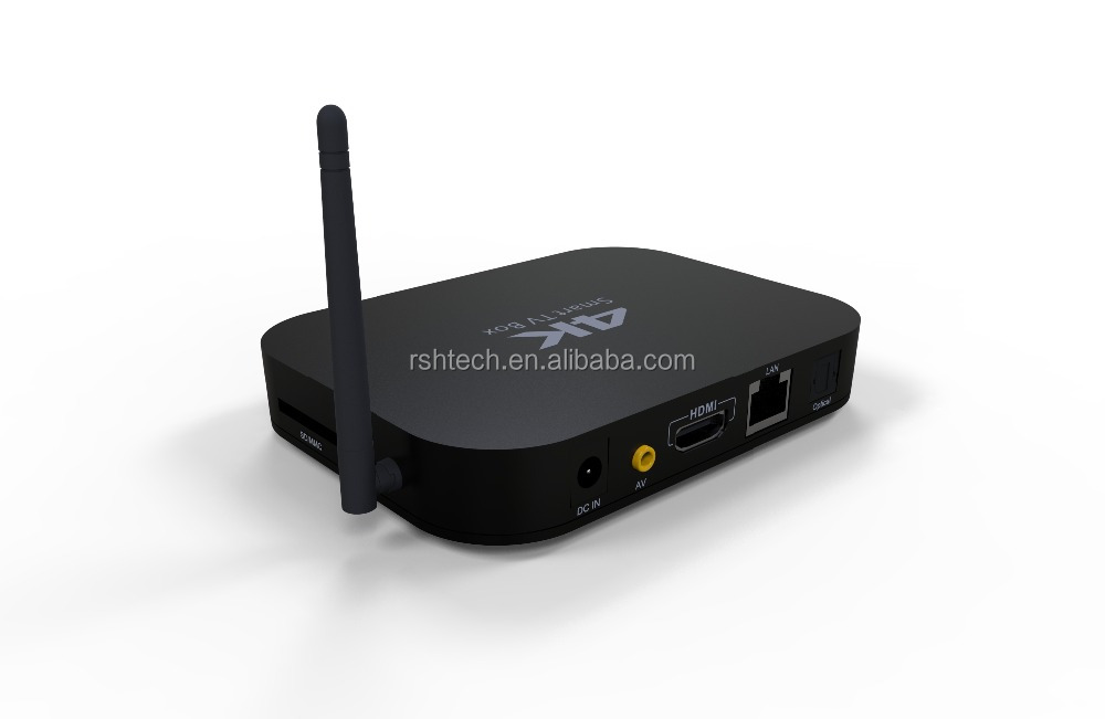 4 K Android tv box S905 S905 Inteligente OTT TV box Kodi completo cargado de streaming media player IPTV set top caja