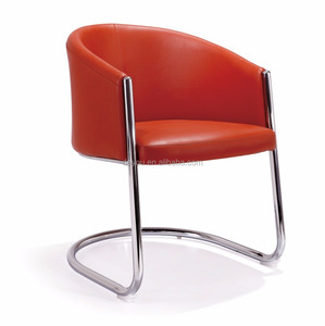 <strong>Bucket</strong> Seat PU Leather Sled Frame Office Conference Meeting <strong>Chairs</strong> - Product Image 1