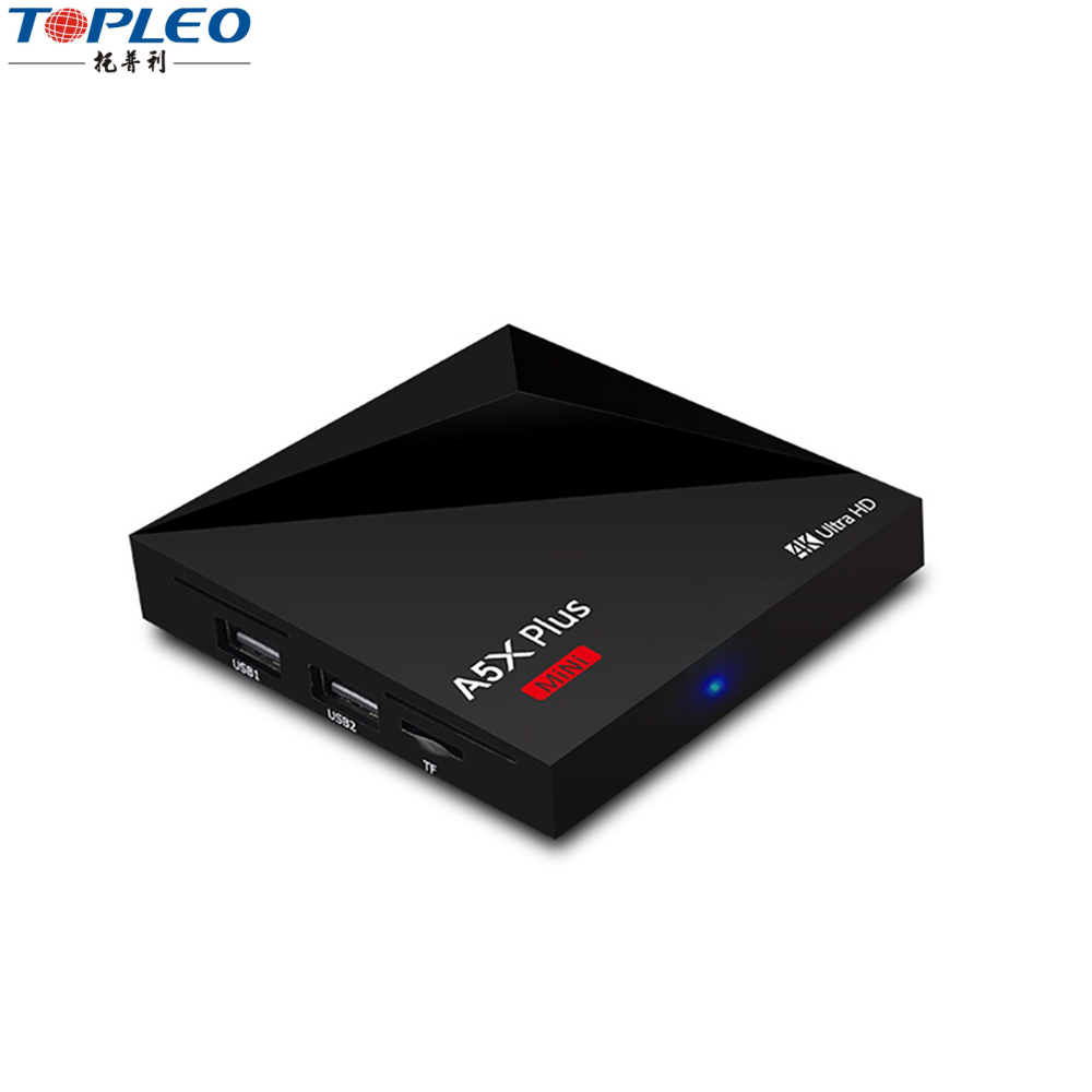 KODI 17.1 RK3328 al por mayor 1G 8G software download android 7.1 inteligente tv al aire libre set top box con USB 3.0 host
