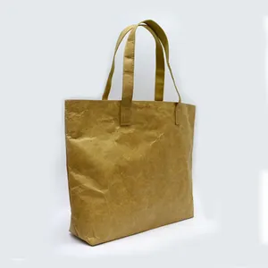 ECO friendly Washable Tyvek paper tote bag custom logo