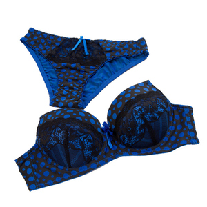 Thương mại nước ngoài cup in Sexy Ren thu thập trên mỏng dày gạch chân Bộ áo ngực - Product Image 2