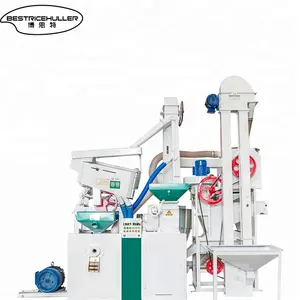 700-900 Kg Per Hour High Quality Mini Combined Rice Mill Machine