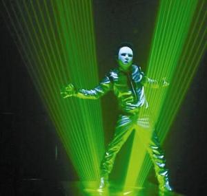 Lampe laser verte, spectacle lumineux, danse, laser, 5W, - Product Image 2