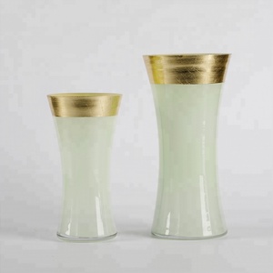 Vaso in <span class=keywords><strong>Vetro</strong></span> Trasparente Effetto Ghiaccio a Forma <span class=keywords><strong>di</strong></span> Tromba, Moderno ed Economico, <span class=keywords><strong>per</strong></span> Matrimoni, Decorazioni <span class=keywords><strong>per</strong></span> la Casa, Centrotavola, Regalo - Product Image 5
