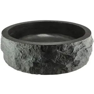 Évier de comptoir en marbre <span class=keywords><strong>bleu</strong></span> naturel moderne Aquarius A250 pour hôtels, capacité de 9 L, finition polie, garantie de 5 ans - Product Image 3