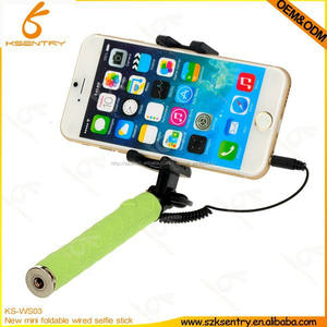 1 unid Mini extensible de mano Fold autorretrato palo soporte <span class=keywords><strong>monopie</strong></span> para el teléfono celular - Product Image 6