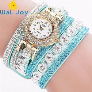 WJ-6695 حار بيع الأزياء بالجملة الصين الساحرة فساتين الماس النساء ساعات يد - Product Image 4