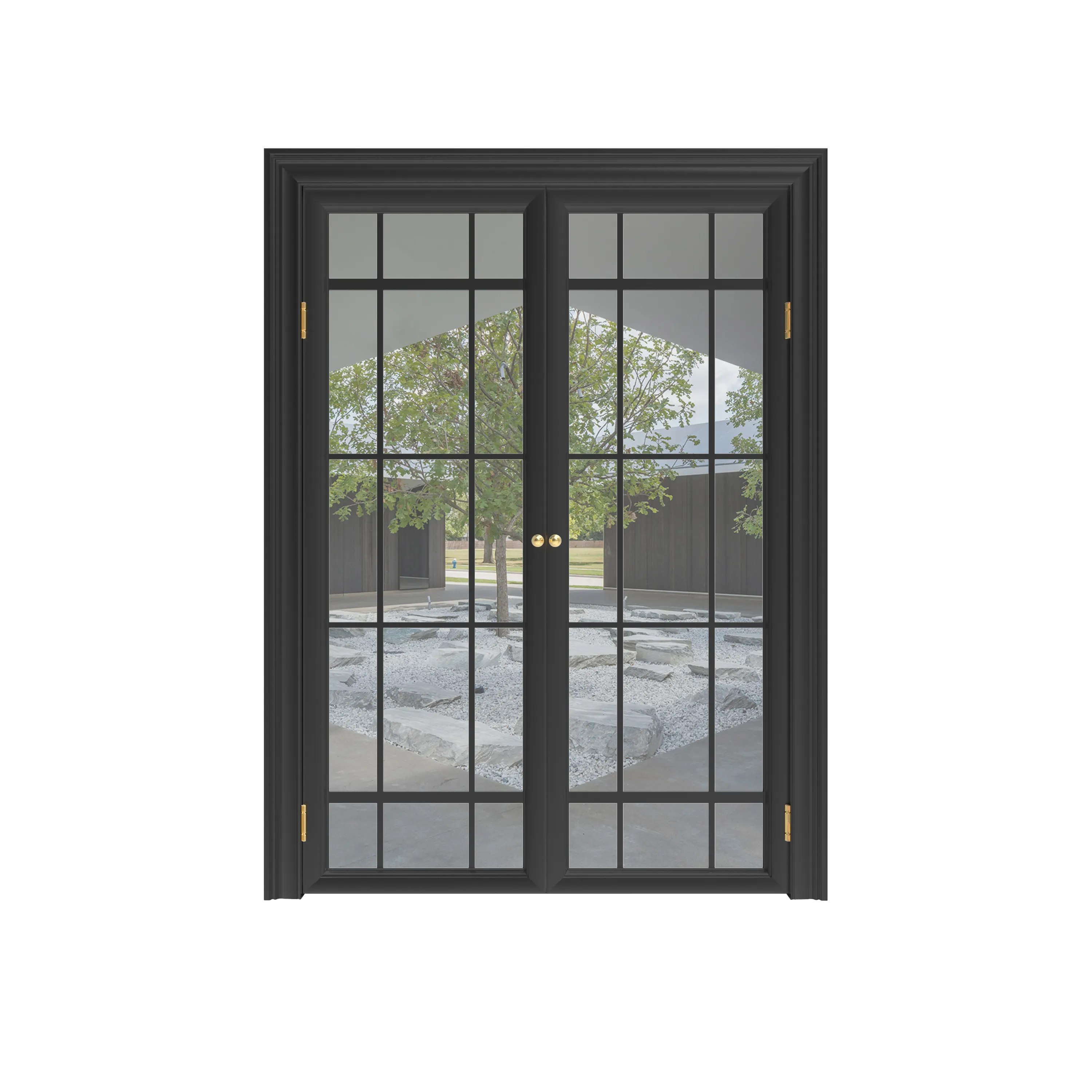 CAYOE-Parrilla de aluminio kerala para puerta delantera, puerta abatible doble para frigorífico