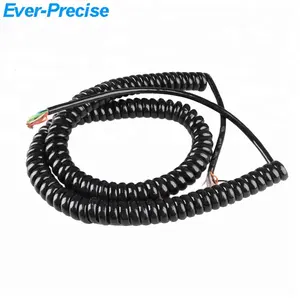 Coiled Cable PUR Spiral Cable Custom Curly Cable