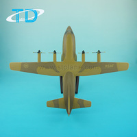 Toptan zanaat malzemeleri C-130 1:100 30cm askeri uçaklar iyi iş hediye hava kuvvetleri uçak modeli