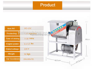 HO-25C الكهربائية الشظية 20kgs ماكينة مزج عجينة البيتزا/ عجانة البيتزا صانع التجاري عجانة - Product Image 6