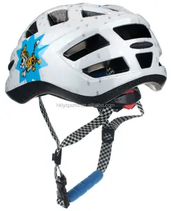 Shengtao Innovative ST500 16 Air Vents PC Inmold and EPS Kids Animal Bicycle Racing Helmet