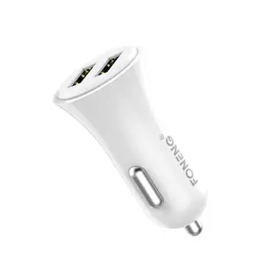 Dual USB charging port 2.4A Fast Car Charger For Mobile Phone and GPS Charging