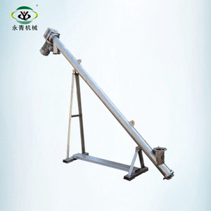 Food Grade Flexibele Zout <span class=keywords><strong>Hopper</strong></span> Schroef Vijzel Transportband - Product Image 2