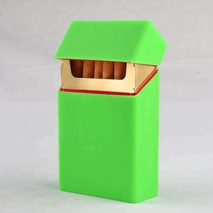 Benutzer definierte wieder verwendbare Silikonkautschuk-Zigaretten etui Klassisches Design Wasserdicht und ungiftig