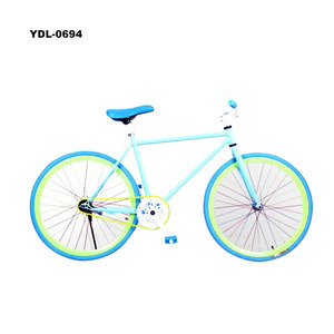 40 Knife <strong>Fixed</strong> Gear Bike Down Brakes Ride the <strong>Carbon</strong> Steel <strong>Frame</strong> Hollow Knife All the Free Float Wholesale Road Bike Men and Wom - Product Image 3