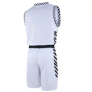 Wholesale cheap National team latest designs youth sublimated custom white basketball Jersey - Product Image 3