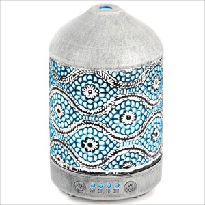 Metallo <span class=keywords><strong>Diffusore</strong></span> di Aroma 100ml Aromaterapia Olio Essenziale <span class=keywords><strong>Diffusore</strong></span>, Splendido Design, Super <span class=keywords><strong>Silenzioso</strong></span> Ad Ultrasuoni - Product Image 1