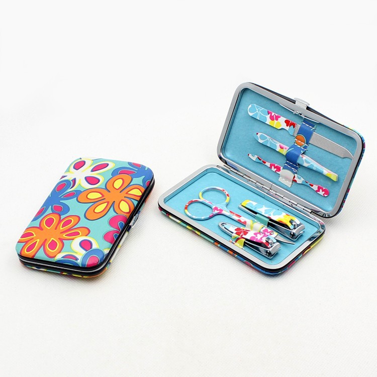 Разноцветные инструменты для дизайна ногтей набор кусачек для ногтей Наборы для маникюра и педикюра