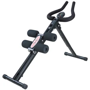 Buena calidad Fitness Abdominal Crunch Machine Entrenamiento muscular Abdominal Ab Coaster Machine