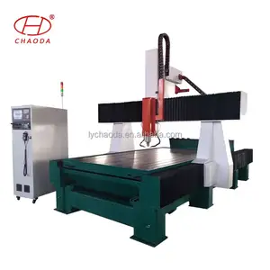 4 ejes cnc de 5 ejes 3d granito mármol escultura máquina de enrutador/fregadero círculo rectangular/cocina haciendo precio de la máquina