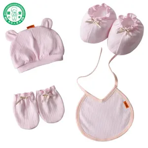 Wholesale New Born Baby Products Baby Mittens 100% Cotton Baby Shoes