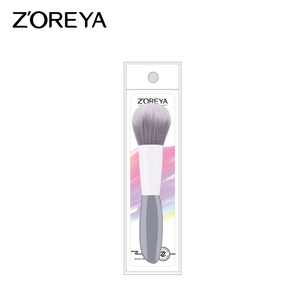 Fabricación barato Zoreya negro nueva llegada de plástico Facial cepillo redondo - Product Image 2