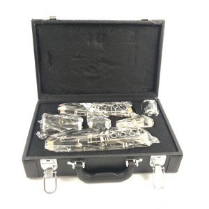 <span class=keywords><strong>Clarinete</strong></span> de madera de tono C de baquelita niquelado profesional de 14 teclas - Product Image 5