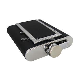 Thép Không Gỉ Hip <span class=keywords><strong>Flask</strong></span> Thuốc Lá Trường Hợp/Hip <span class=keywords><strong>Flask</strong></span> Với Phễu/Hip <span class=keywords><strong>Flask</strong></span> Với Da Trường Hợp - Product Image 5