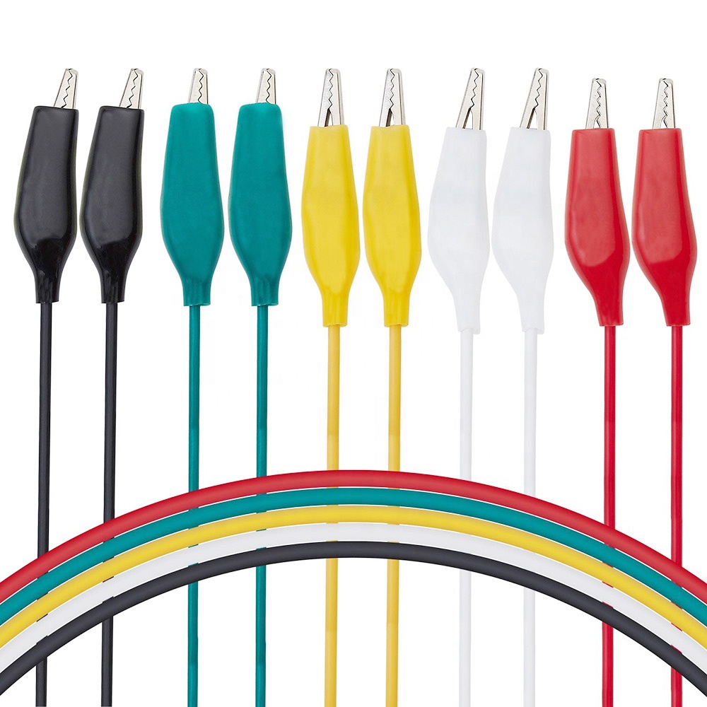 Электрические испытательные зажимы типа «крокодил», зажим типа «крокодил» с защитной изоляционной крышкой для лабораторных испытаний