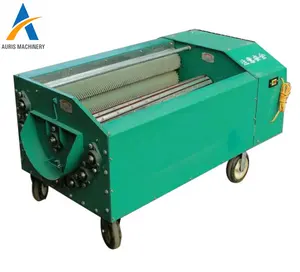 Eléctrico automático verde de albaricoque almendra Peeling máquina separada en el procesamiento de nogal