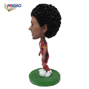 Copa del Mundo de fútbol jugador Bobblehead figuras Bobble Head por encargo para el salpicadero del coche - Product Image 3